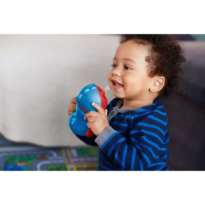 Philips Avent Straw Cup (Blue) (9m+) - 7oz/200ml (Single Pack)