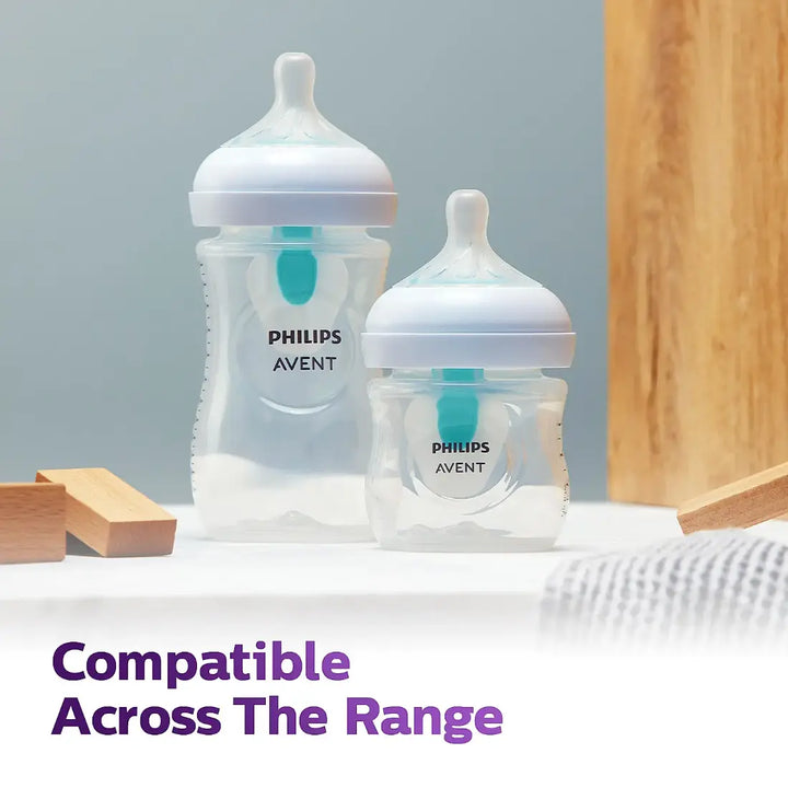 Philips Avent Natural Response Bottle with Airfree Vent (0M+) - 4oz/125ml (Single Pack)