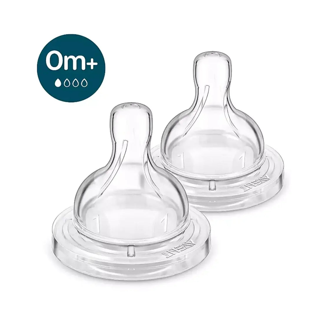 Philips Avent Anti-colic Teat (0M+) (Twin Pack)