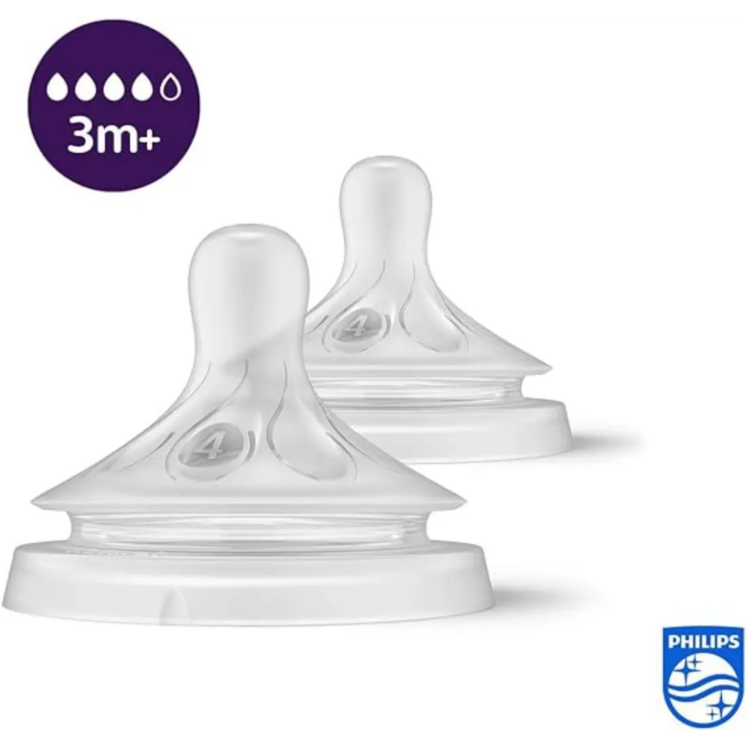 Philips Avent Natural Response Teat (6M+) (Twin Pack)