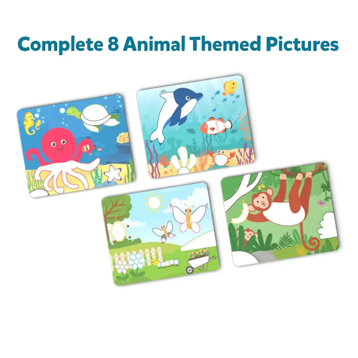 Skillmatics Dot It! Wild, Farm & Underwater Animals
