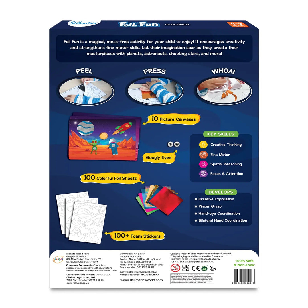 Skillmatics Foil Fun Up In Space
