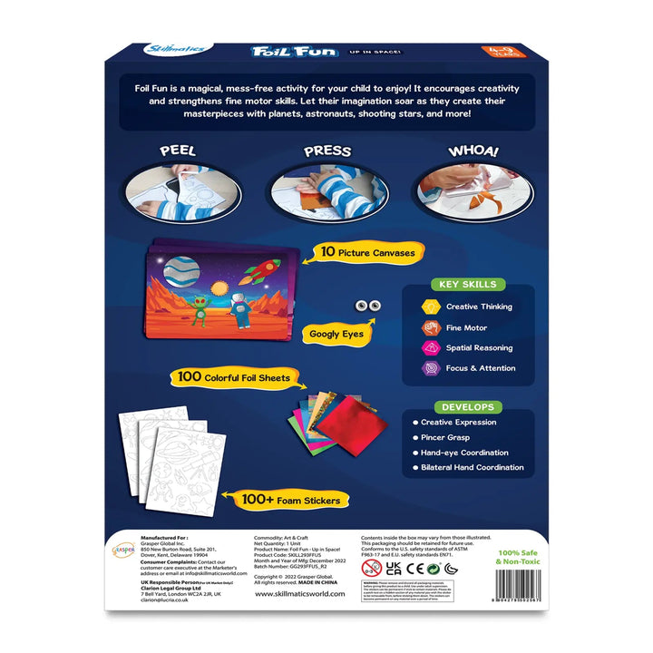 Skillmatics Foil Fun Up In Space