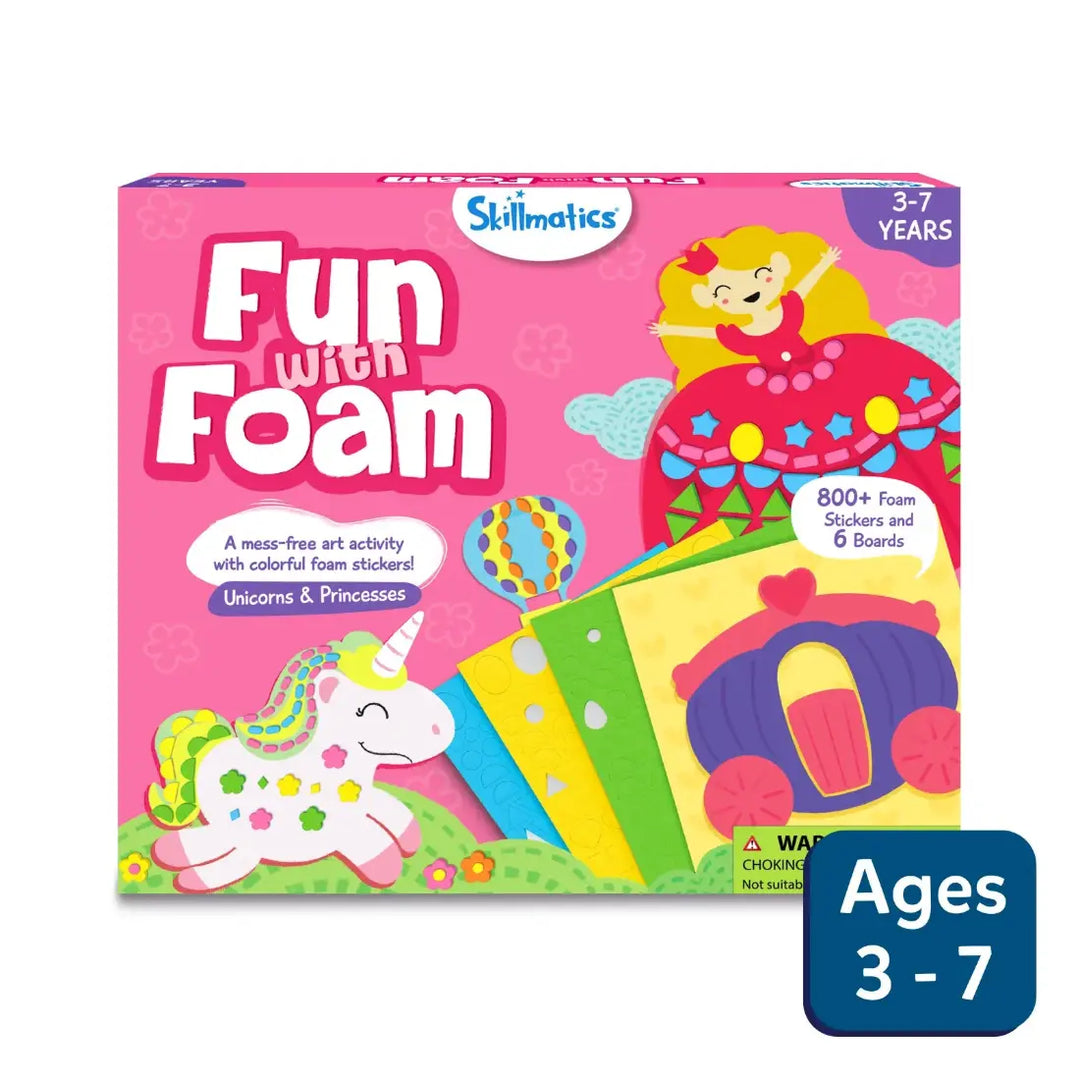 Skillmatics Fun With Foam Unicorns & Princesses