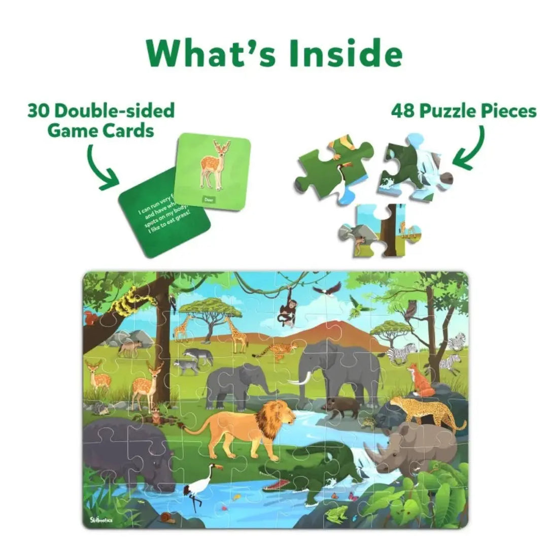 Skillmatics Piece & Play Amazing Animals