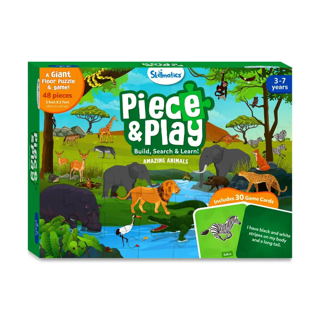 Skillmatics Piece & Play Amazing Animals