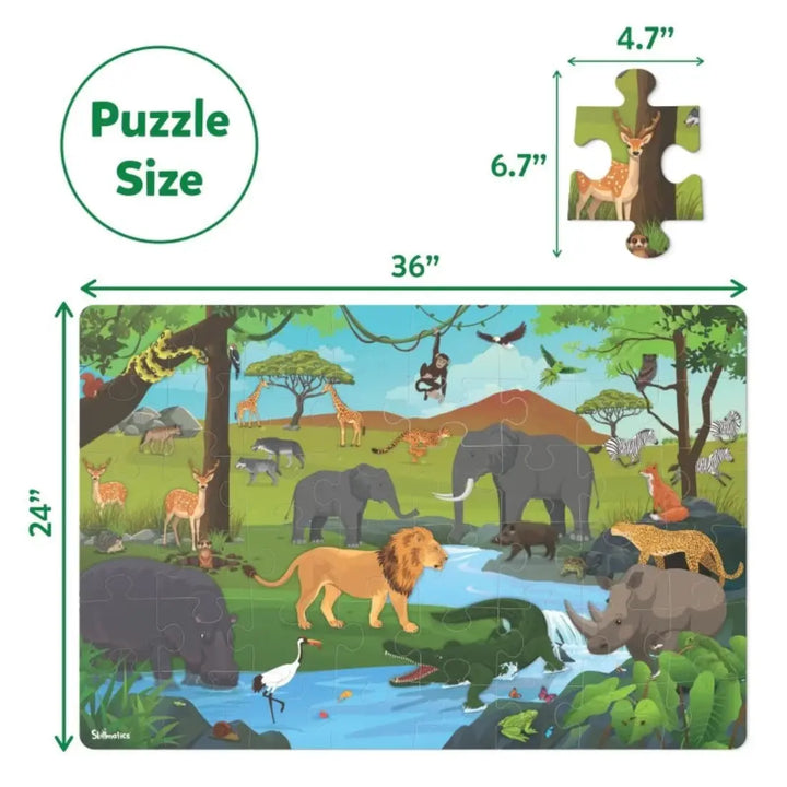 Skillmatics Piece & Play Amazing Animals