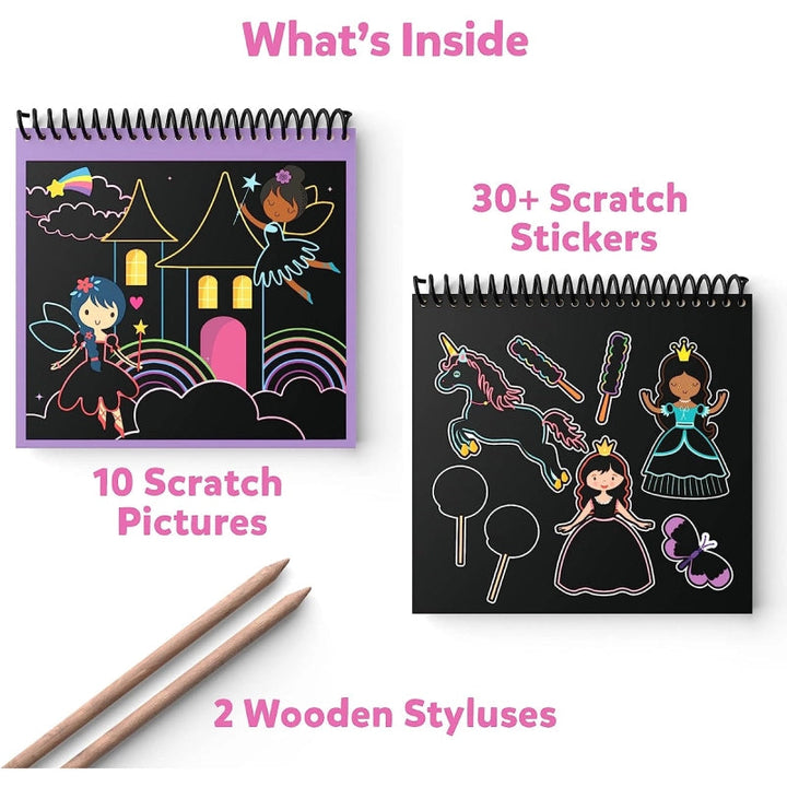 Skillmatics Magical Scratch Art Unicorns & Princesess