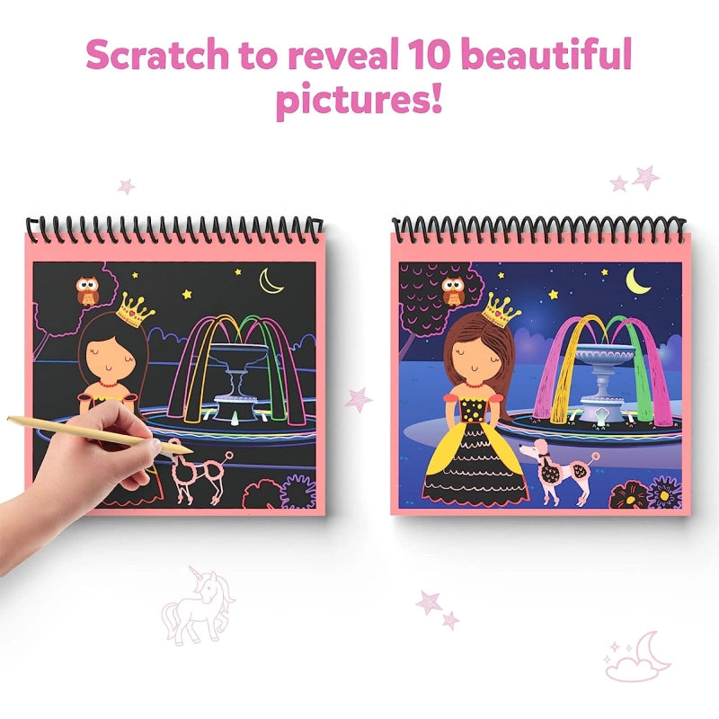 Skillmatics Magical Scratch Art Unicorns & Princesess