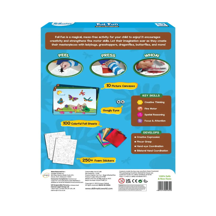 Skillmatics Foil Fun Bugs & Butterflies