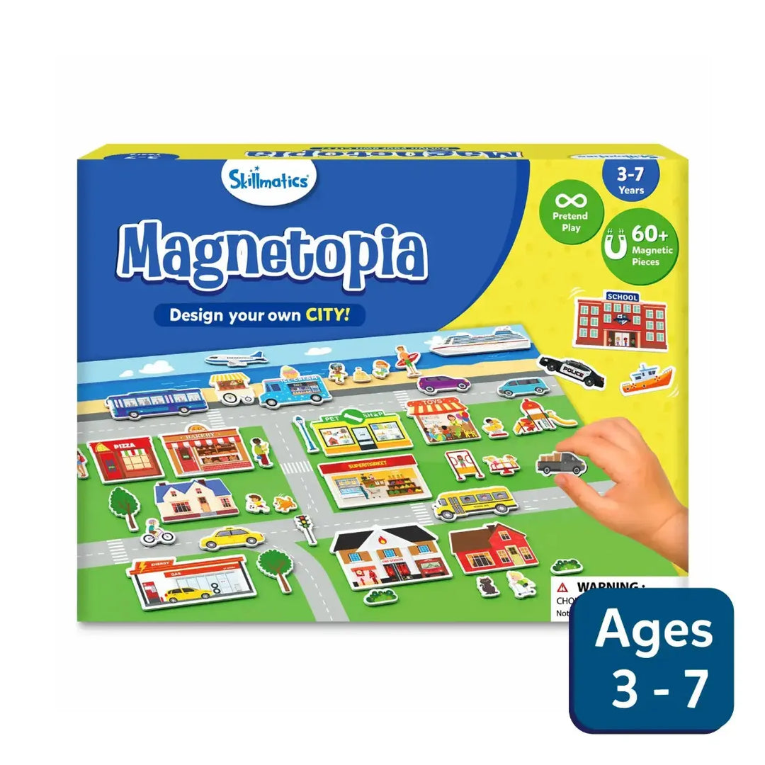 Skillmatics Magnetopia City