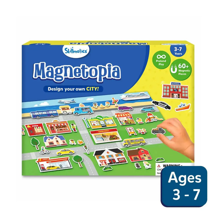 Skillmatics Magnetopia City