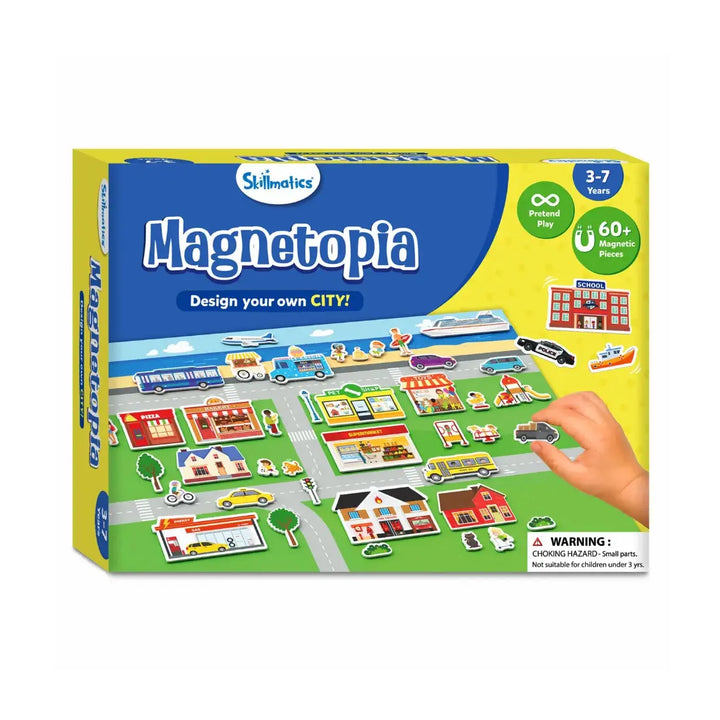 Skillmatics Magnetopia City