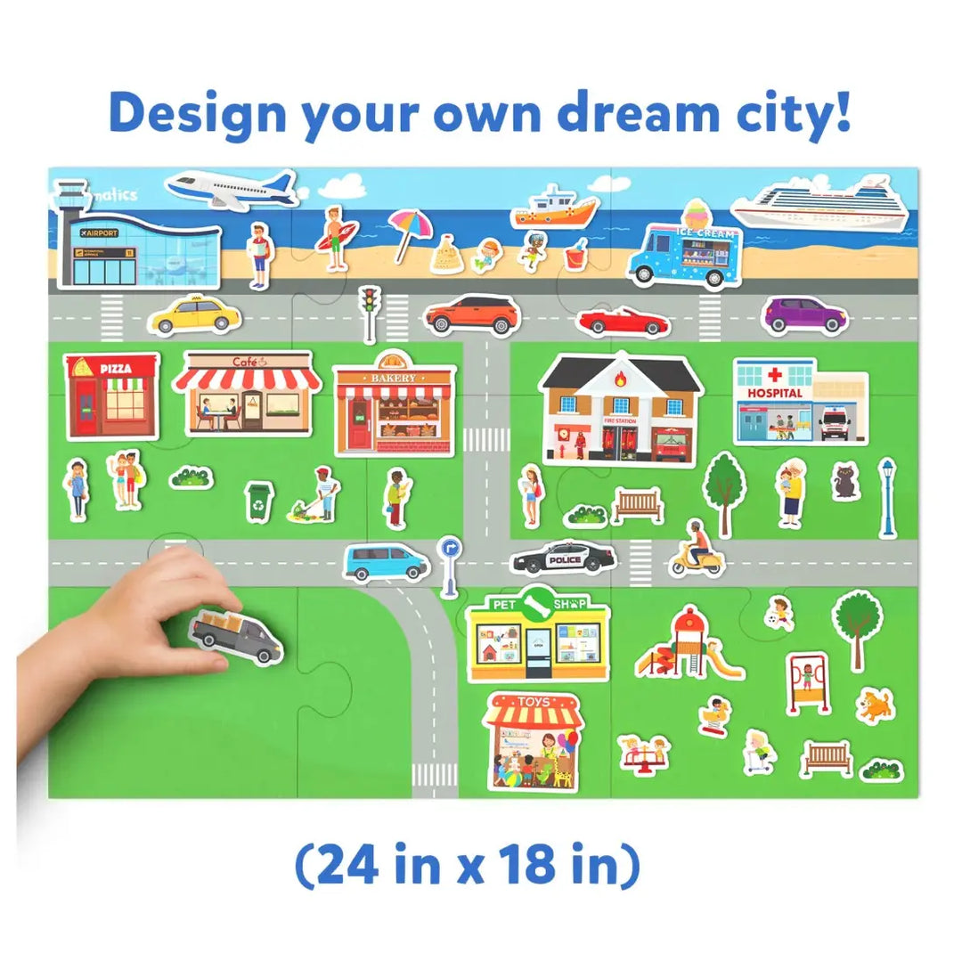 Skillmatics Magnetopia City