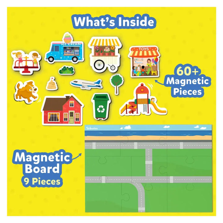 Skillmatics Magnetopia City
