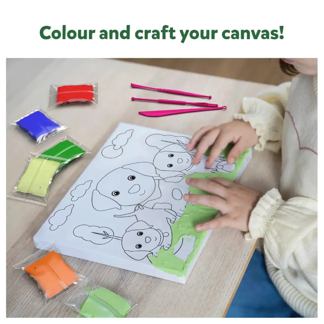 Skillmatics Fun With Foam Colour With Clay Pups At The Park!