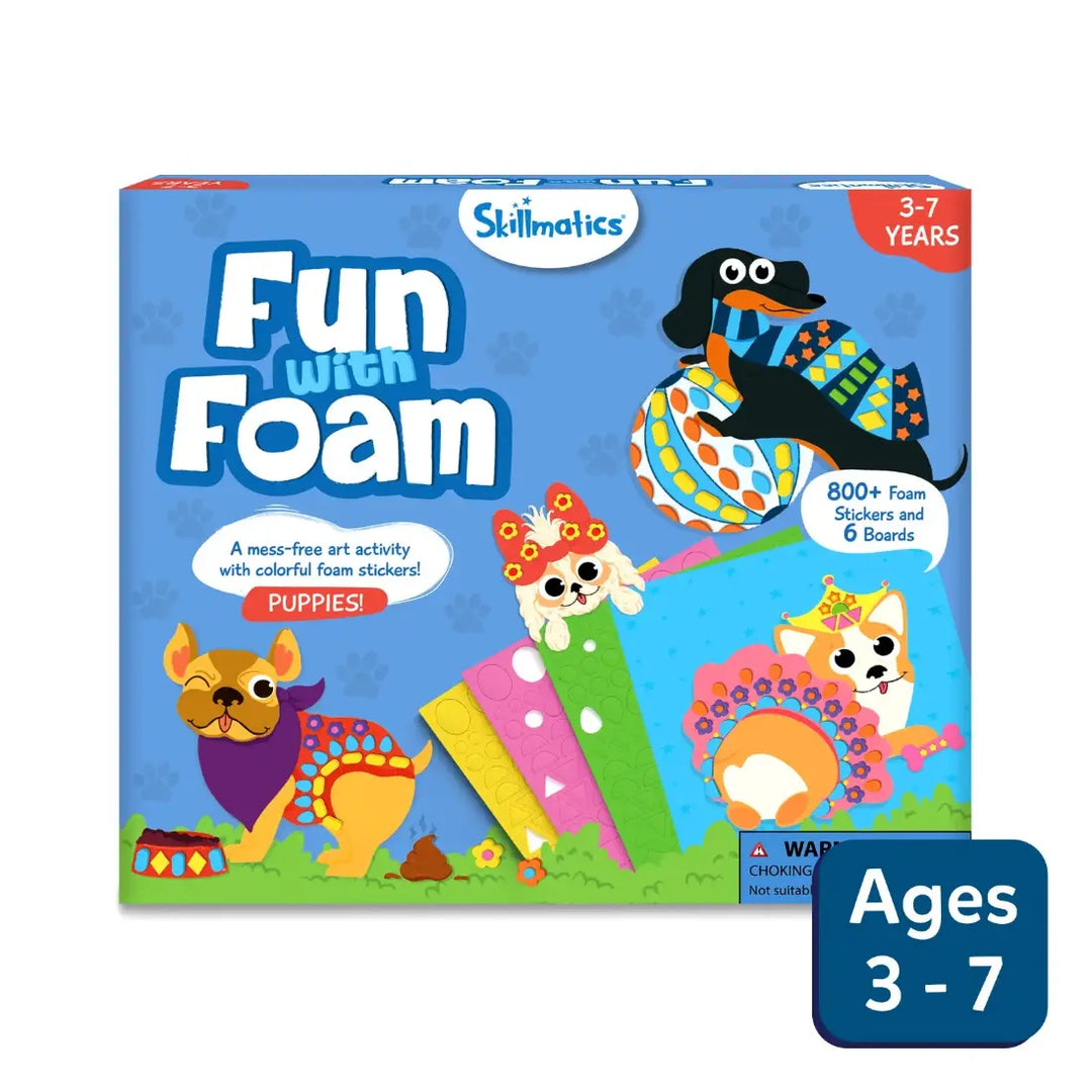 Skillmatics Fun With Foam Puppies!