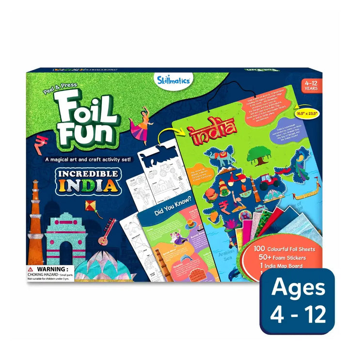 Skillmatics Foil Fun Incredible India