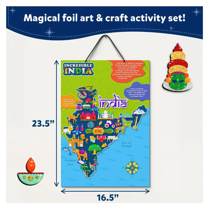 Skillmatics Foil Fun Incredible India