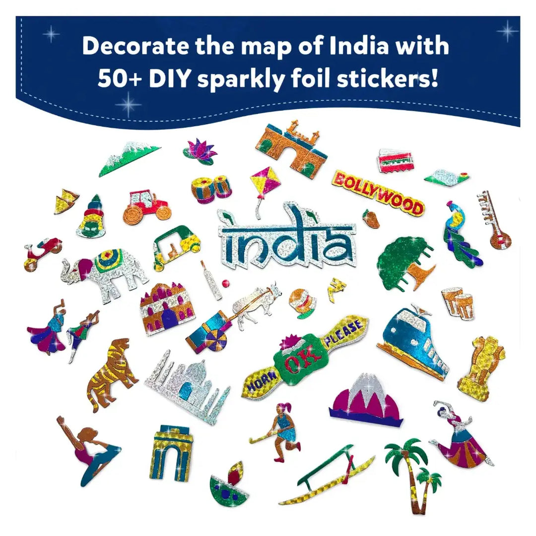 Skillmatics Foil Fun Incredible India