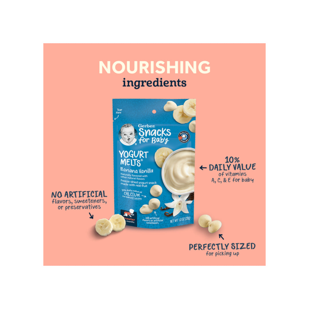 Gerber Yogurt Melts Peach (28g)