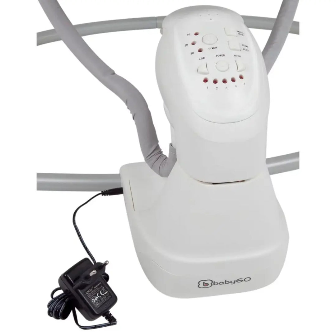 babyGO Cuddly Automatic Swing (Antracite)
