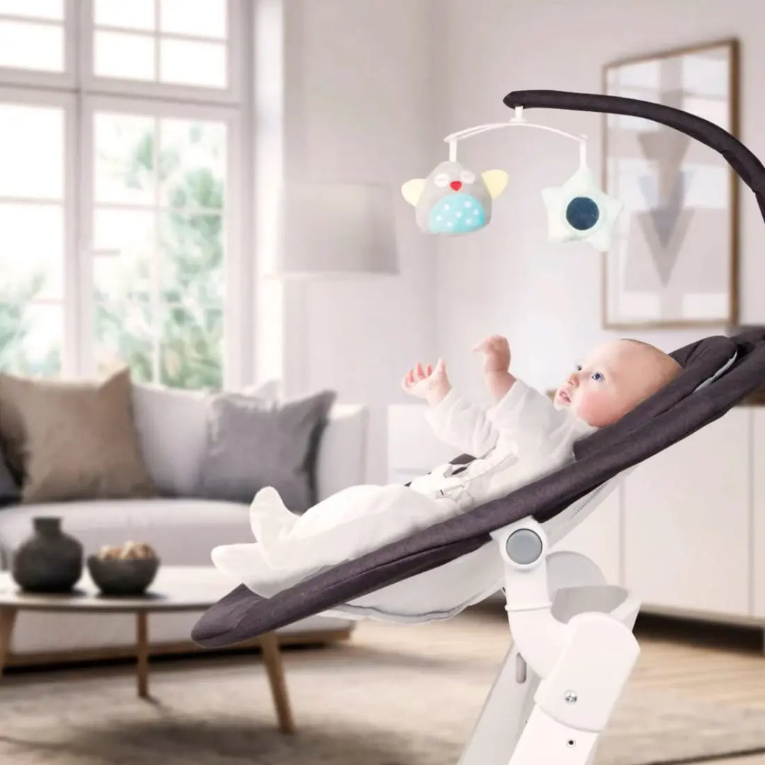 babyGO Homey Automatic Swing (Grey)