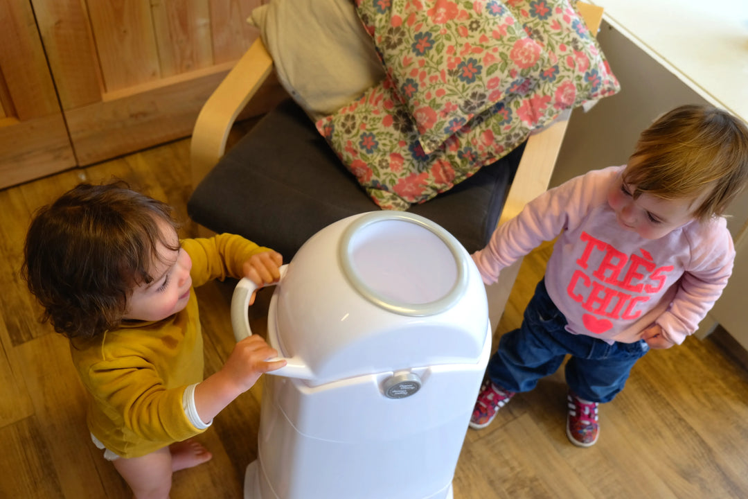 Diaper Champ ONE Maxi - Odourless Diaper Pail (White)