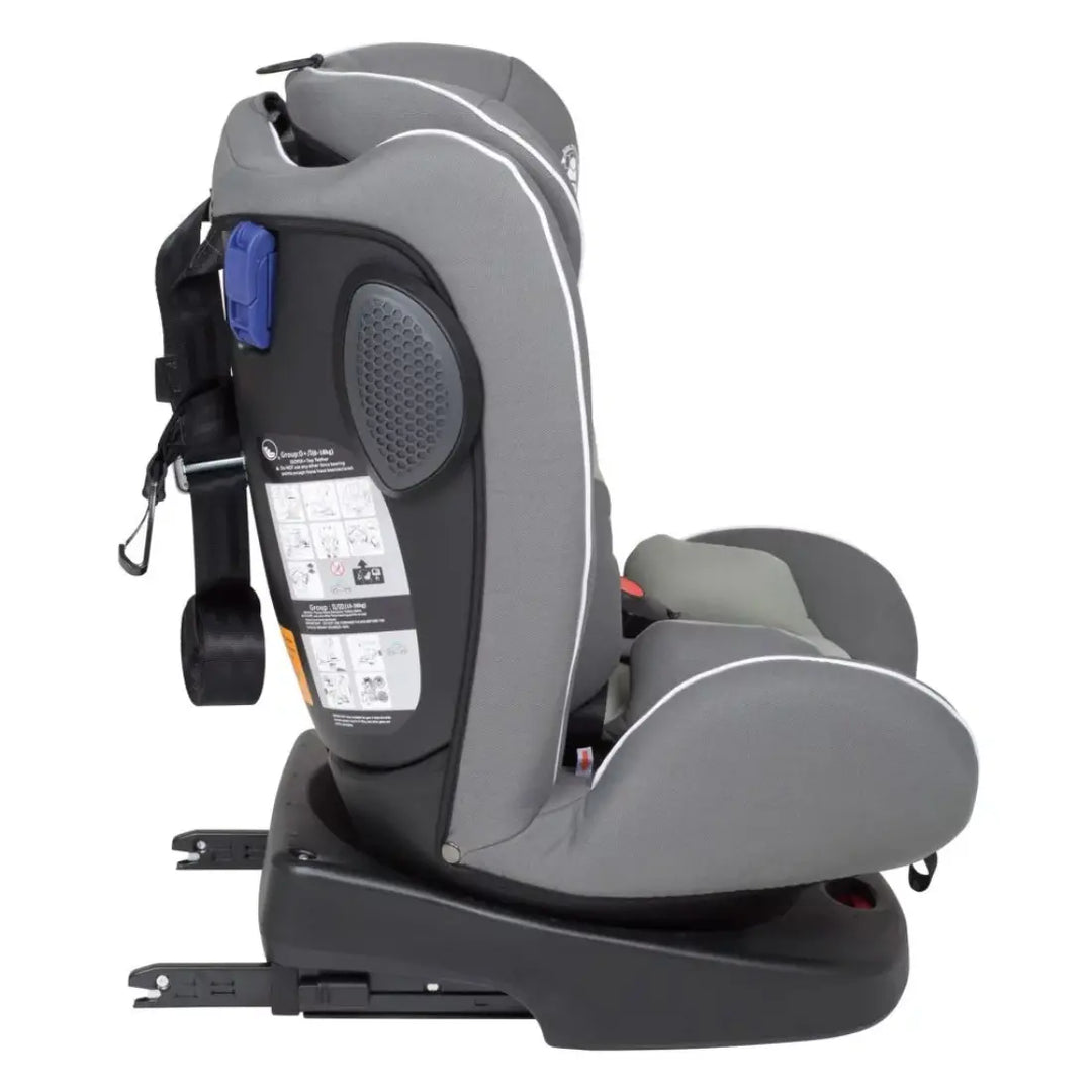 babyGO Nova Car Seat - with ISOFIX (Grey)