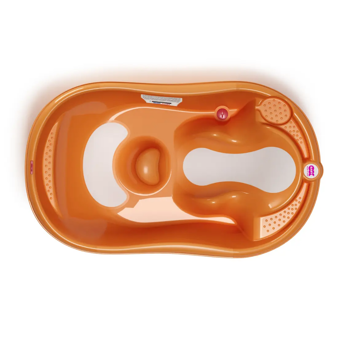 OK Baby Onda Evolution Baby Bath W/Out Support Bars (Orange)