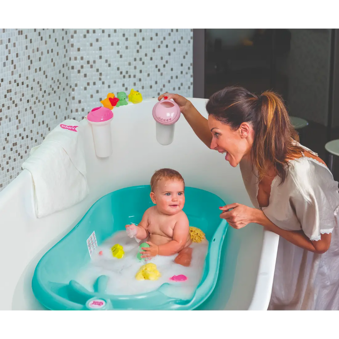 OK Baby Onda Evolution Baby Bath W/Out Support Bars (Blue)