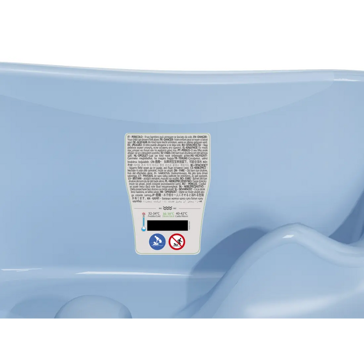 OK Baby Onda Baby Bath W/Out Support Bars (Blue)