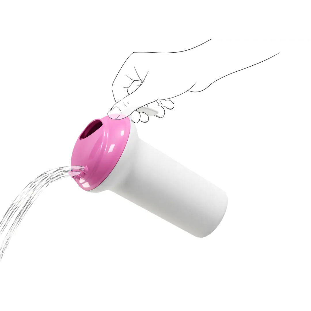 OK Baby Splash Shower Head (Dark Pink)
