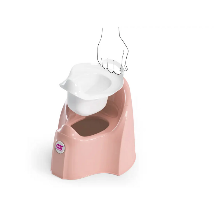OK Baby Pasha Potty (Light Pink)