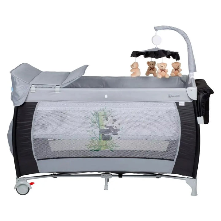 babyGO Sleeper Delux Playard (Black)