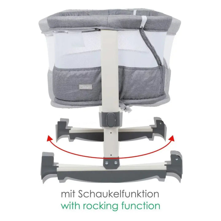 babyGO Vivaldi Bassinet (Grey)
