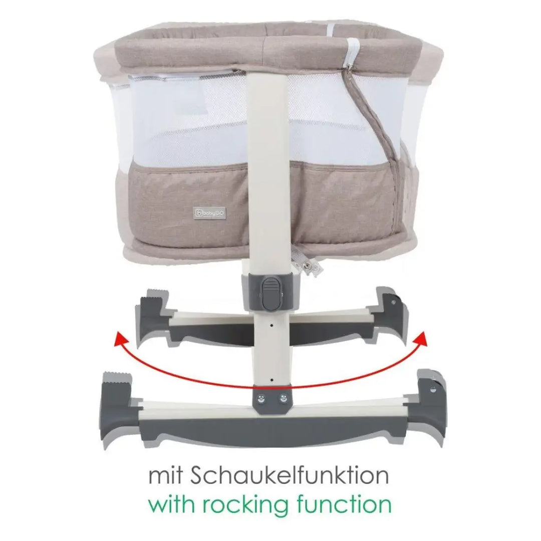 babyGO Vivaldi Bassinet (Beige)