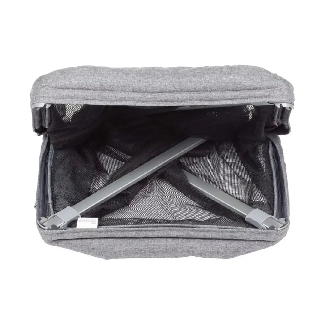 babyGO Dreams II Bassinet (Anthracite Grey/Black)