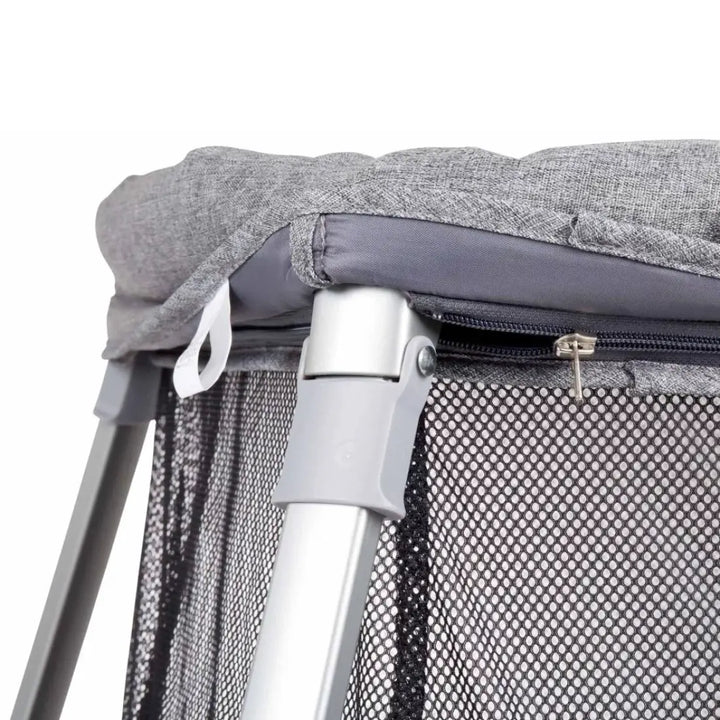 babyGO Dreams II Bassinet (Anthracite Grey/Black)