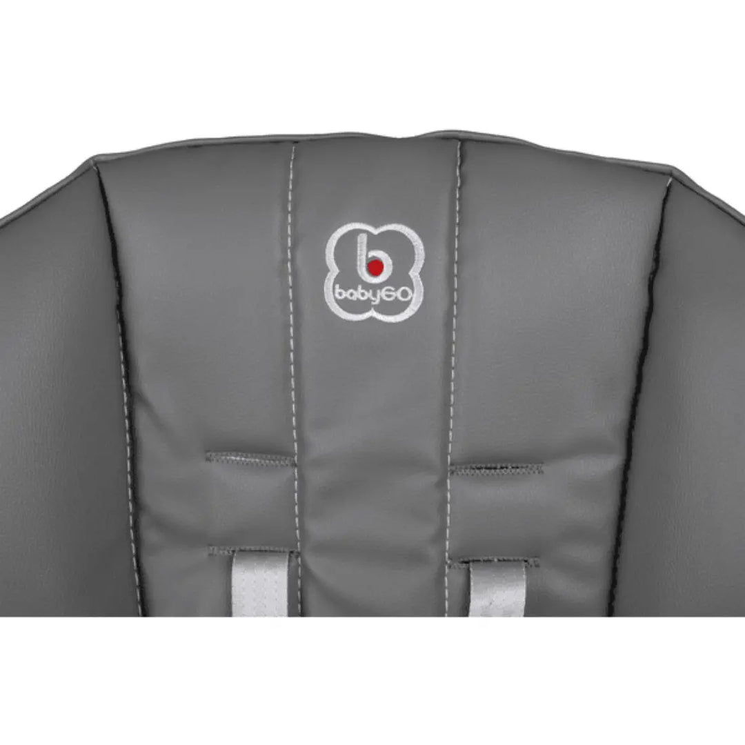 babyGO Divan High Chair - 2 in 1 (Grey)