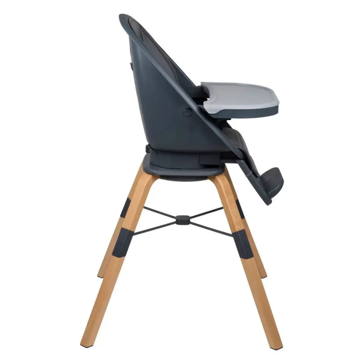 babyGO Carou 360 Rotation High Chair (Grey)