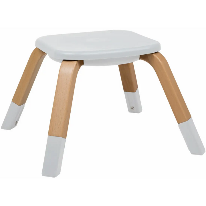 babyGO Carou 360 Rotation High Chair (White)
