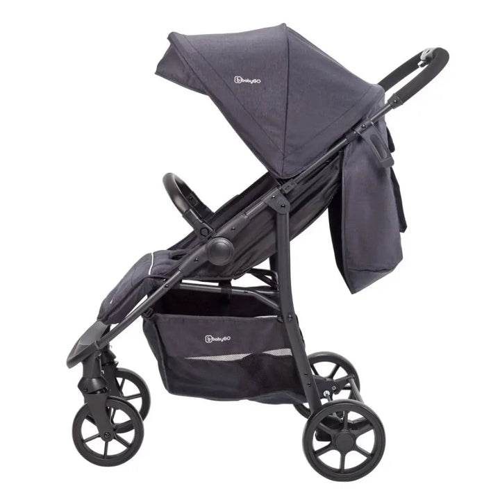 babyGO Style 3 in 1 Stroller Travel Set (Black)