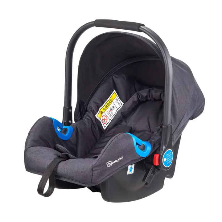babyGO Style 3 in 1 Stroller Travel Set (Black)