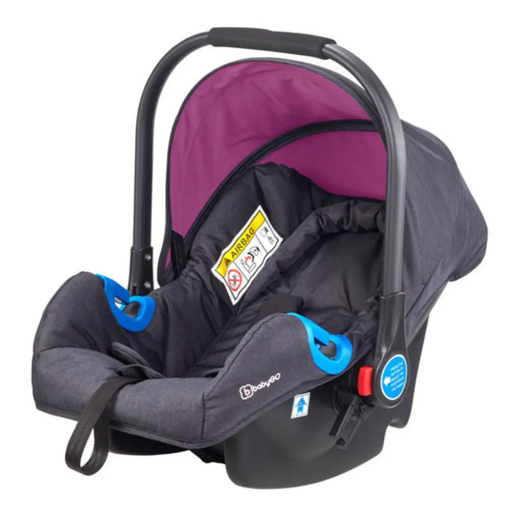 babyGO Style 3 in 1 Stroller Travel Set (Rosa)