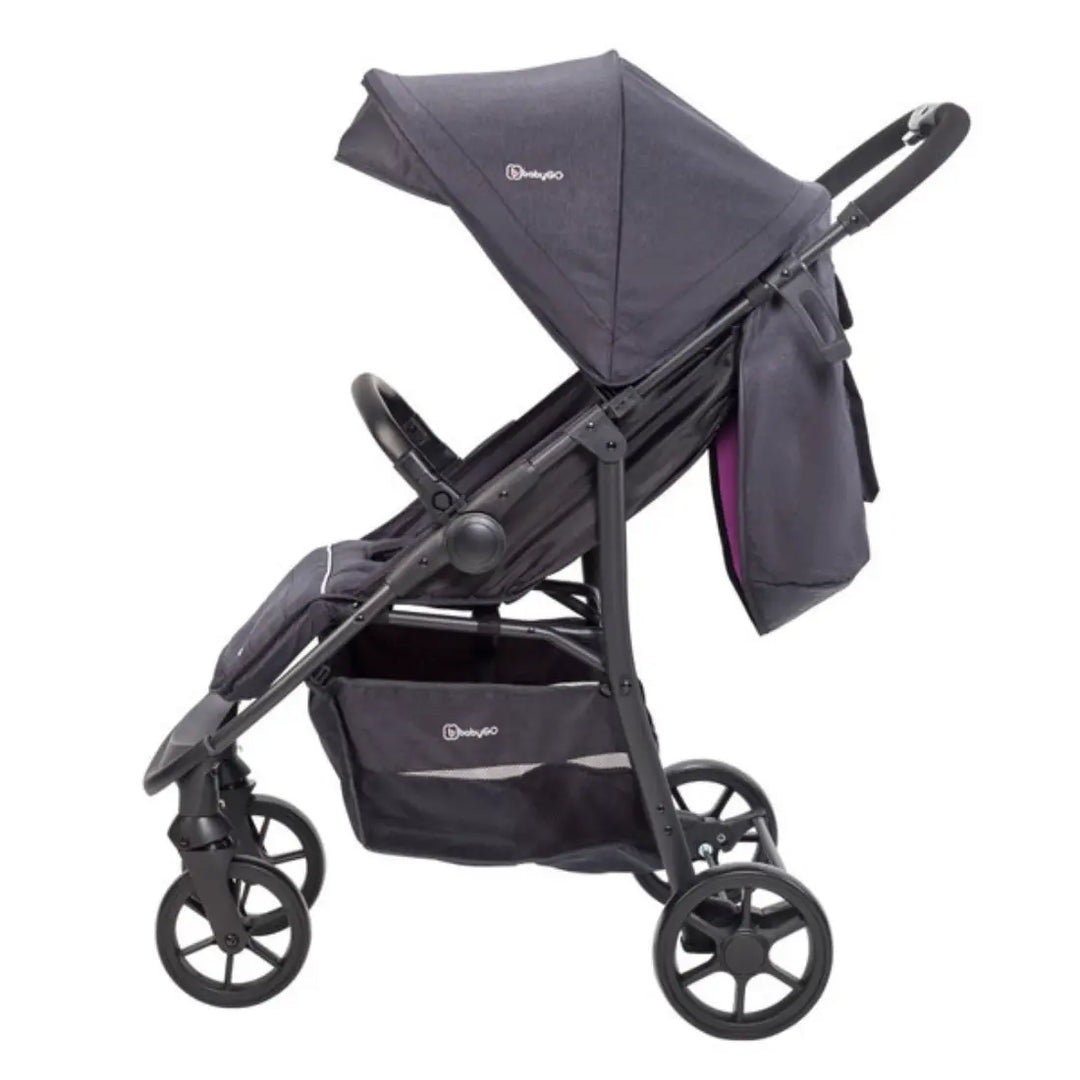 babyGO Style 3 in 1 Stroller Travel Set (Rosa)