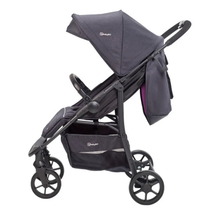 babyGO Style 3 in 1 Stroller Travel Set (Rosa)