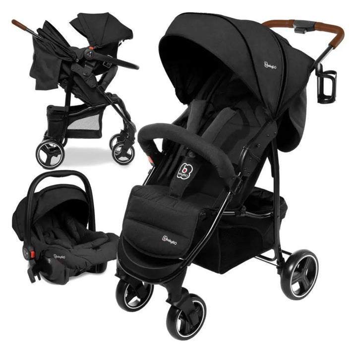 babyGo Basket 2 in 1 (Dark Grey)