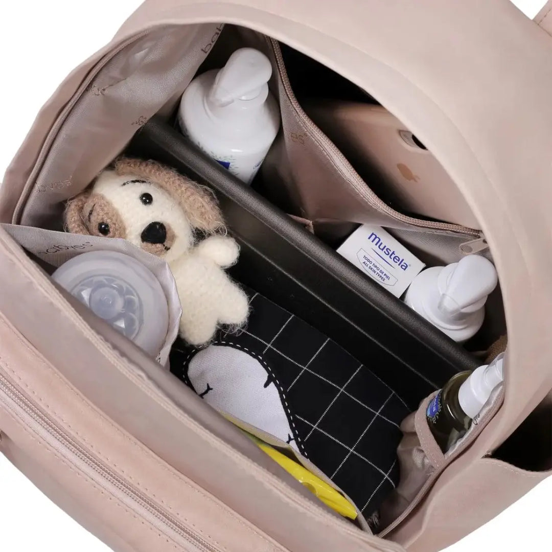 babyGO Diaper Bag (Taupe)