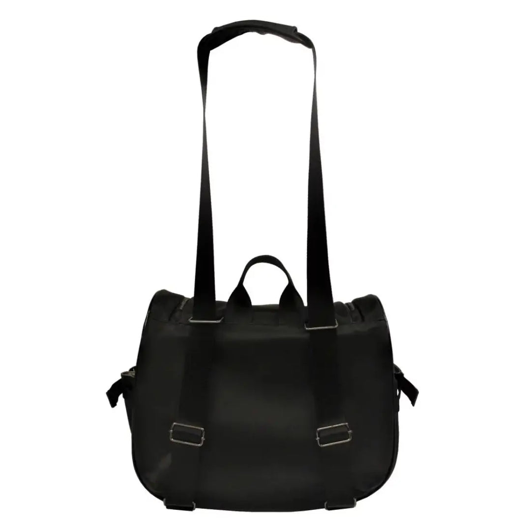 babyGO Diaper Bag (Black-1)